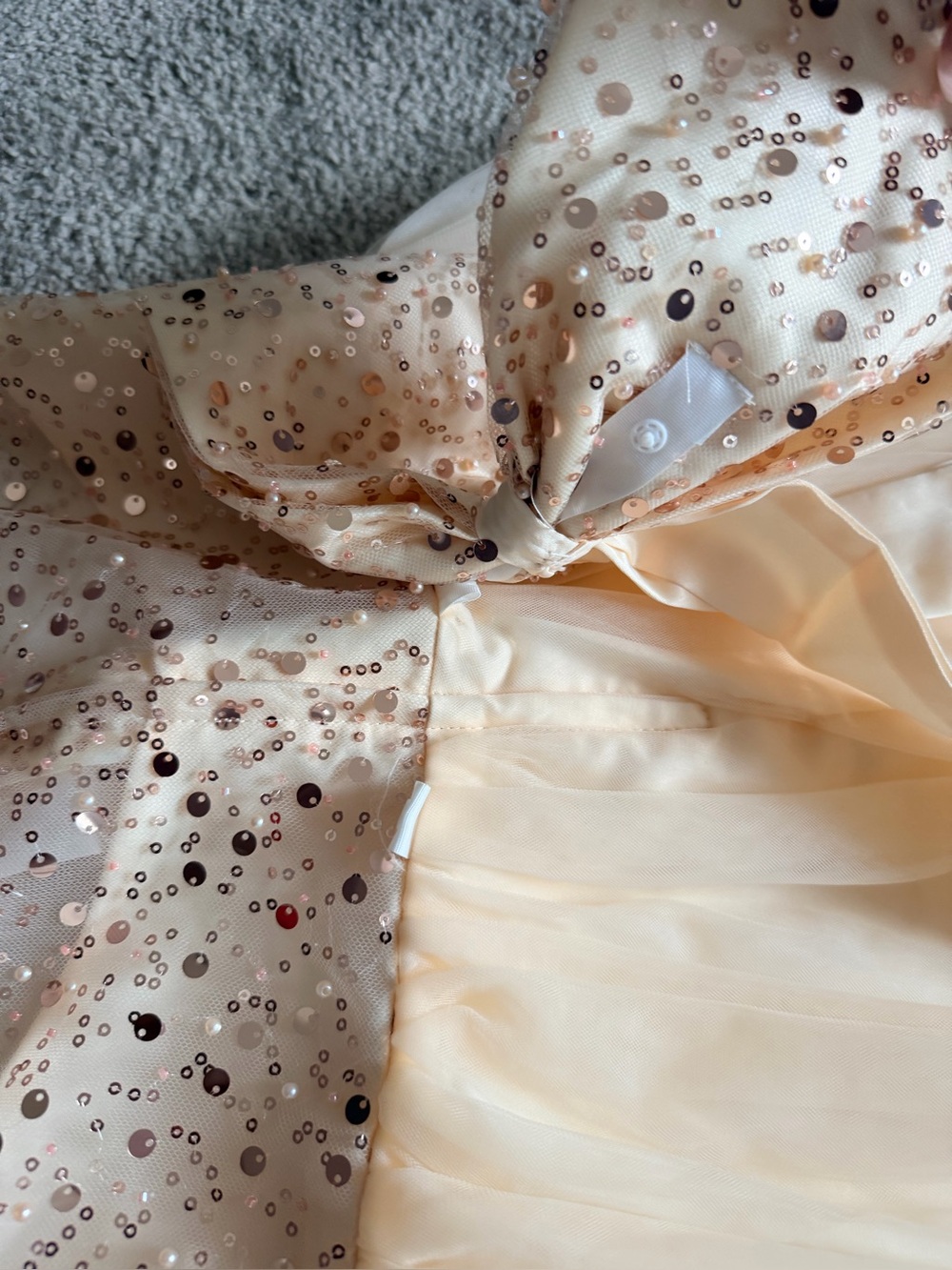 Girls Tulle Dress Size 10-11 - Picture 3 of 4